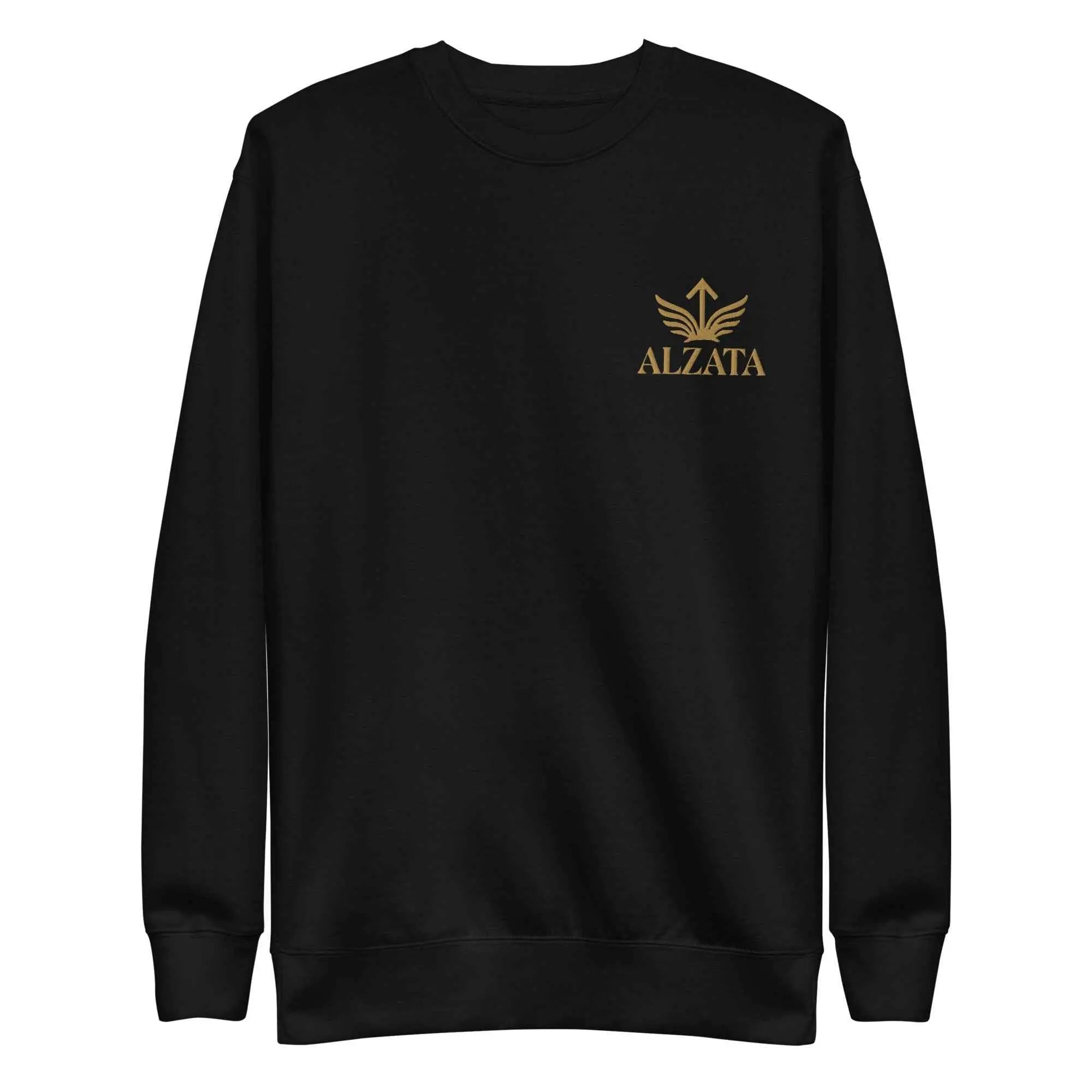 Alzata Signature Crewneck Black
