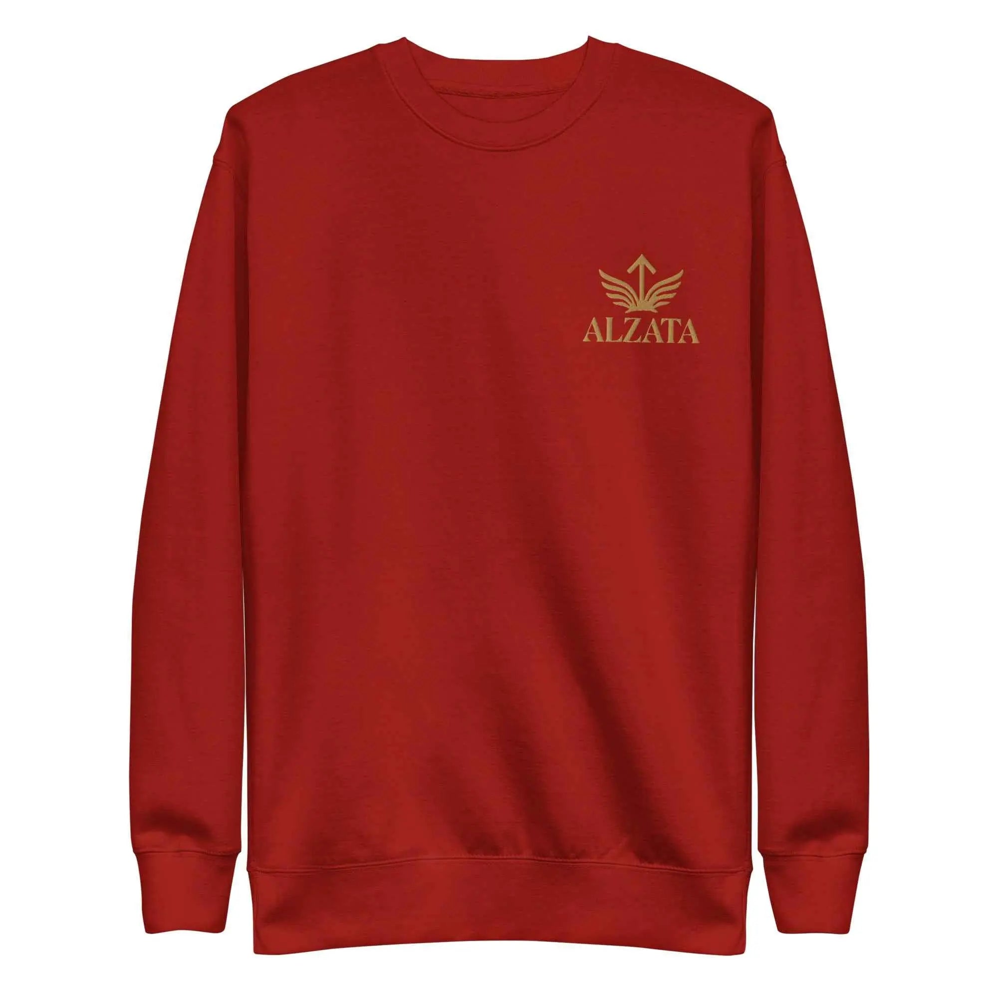 Alzata Signature Crewneck cardinal