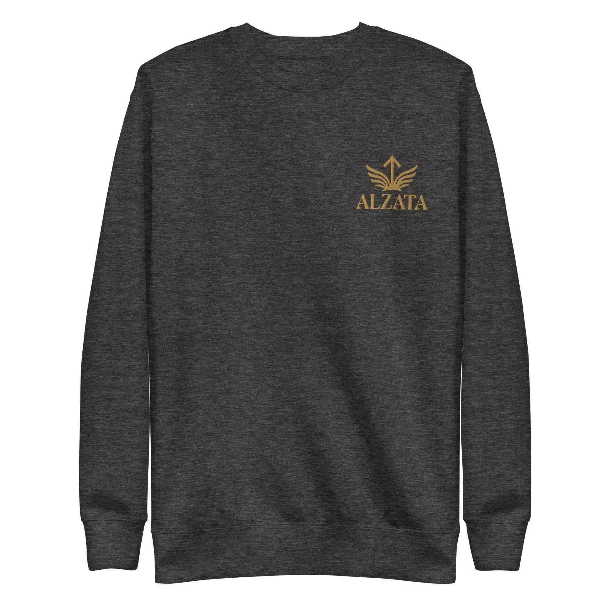 Alzata Signature Crewneck charcoal-heather