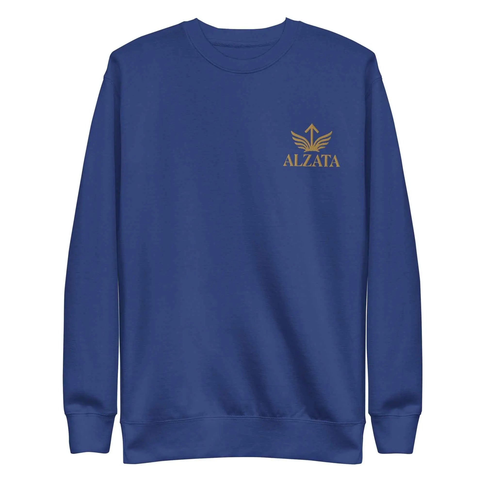 Alzata Signature Crewneck  team royal