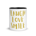 Laugh Love Smile Mug - ALZATA Shops
