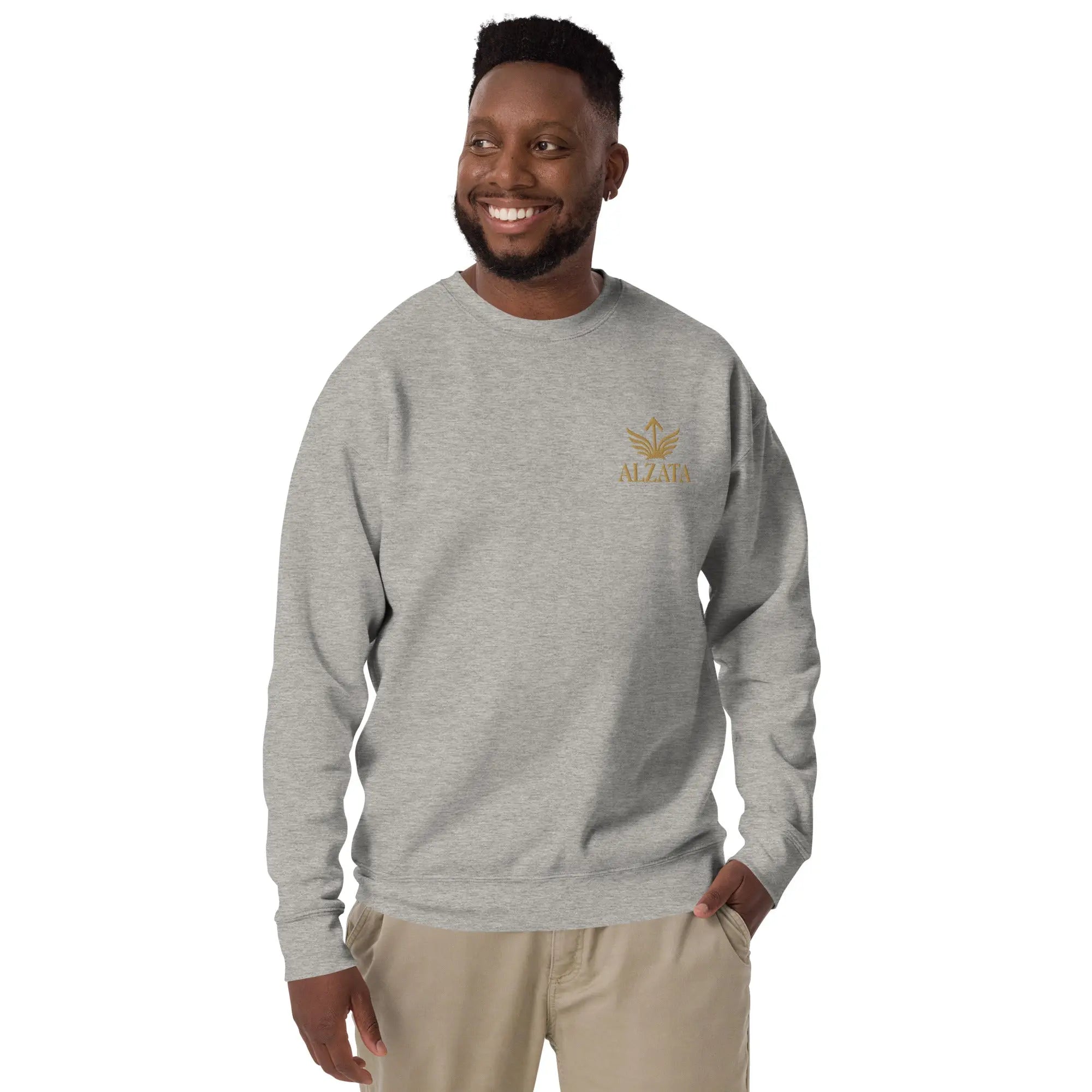 Carbon Grey RISE ABOVE Sweatshirt