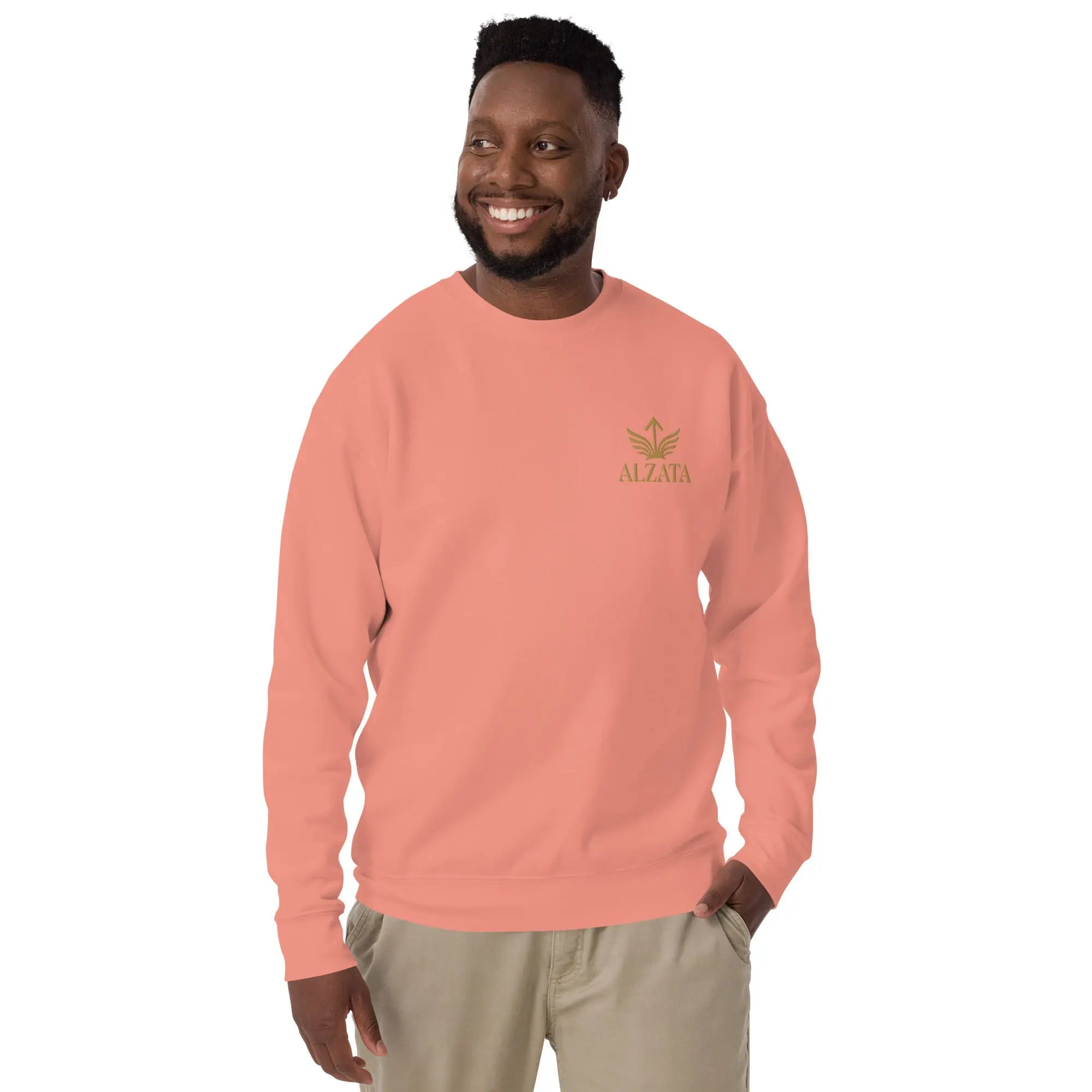 Dusty Rose RISE ABOVE Sweatshirt