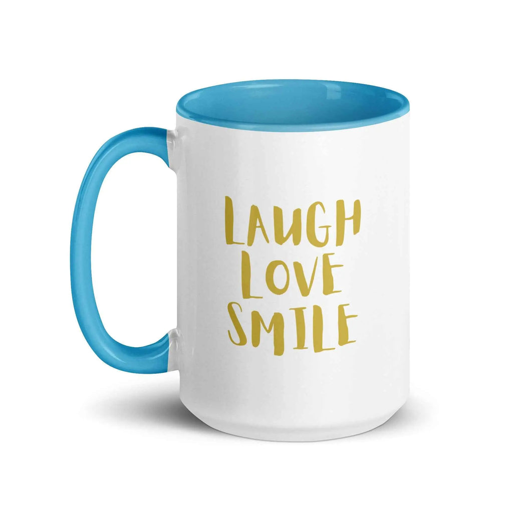 Laugh Love Smile Mug - ALZATA Shops