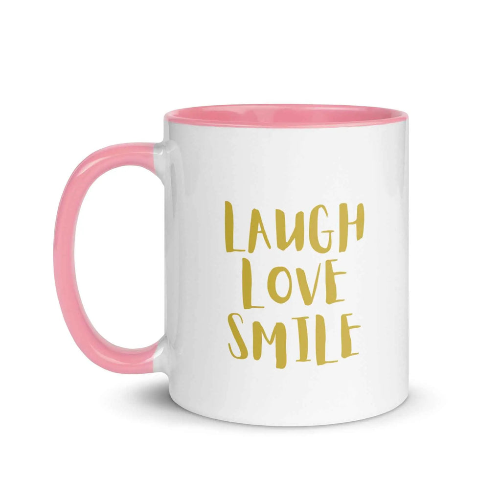 Laugh Love Smile Mug - ALZATA Shops