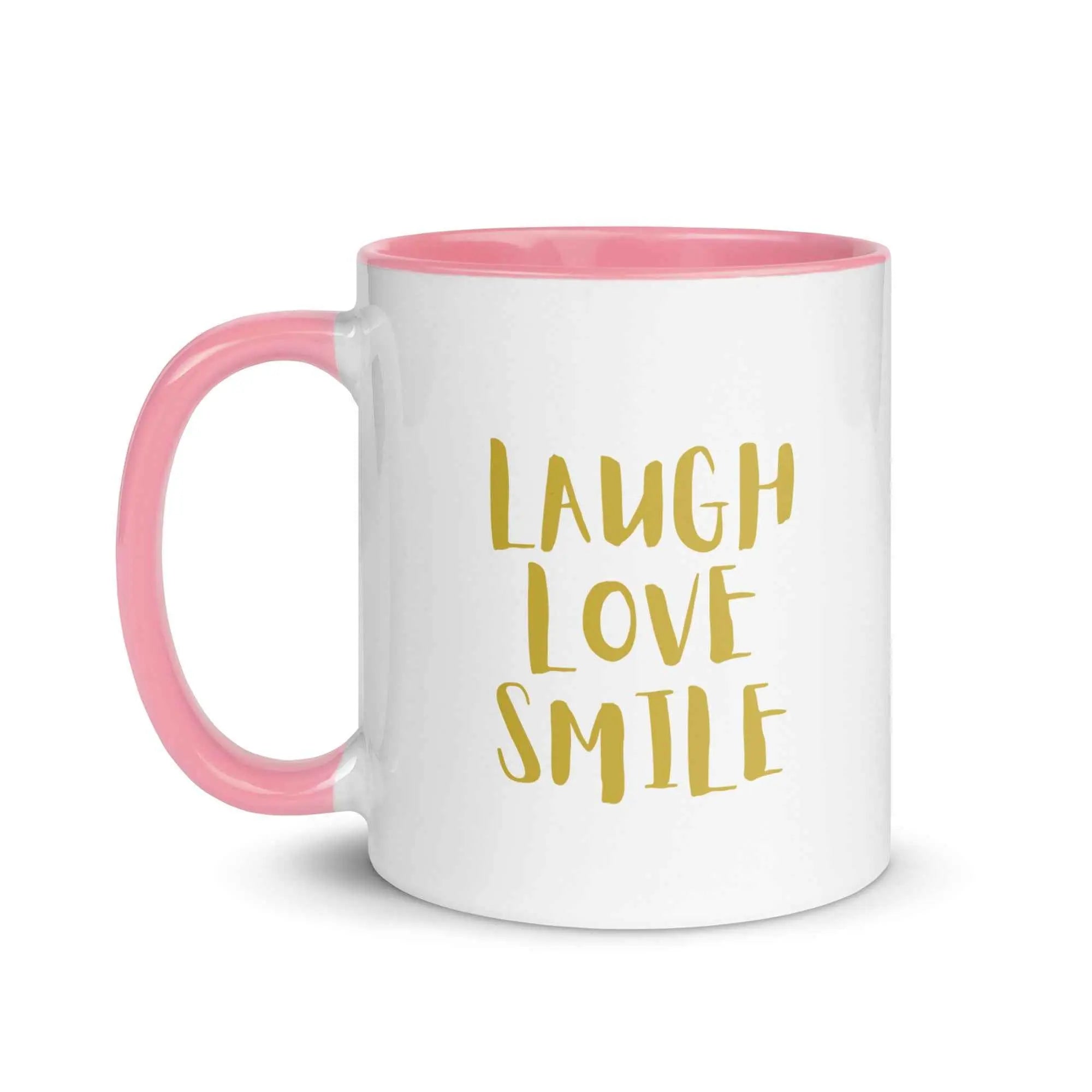 Laugh Love Smile Mug - ALZATA Shops