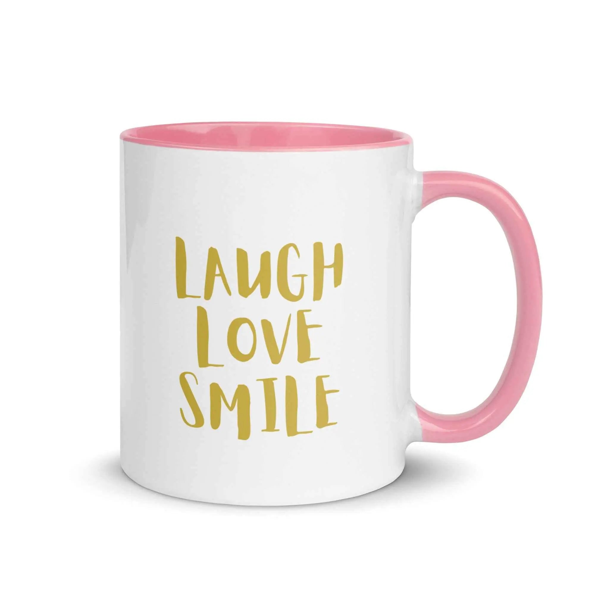 Laugh Love Smile Mug - ALZATA Shops