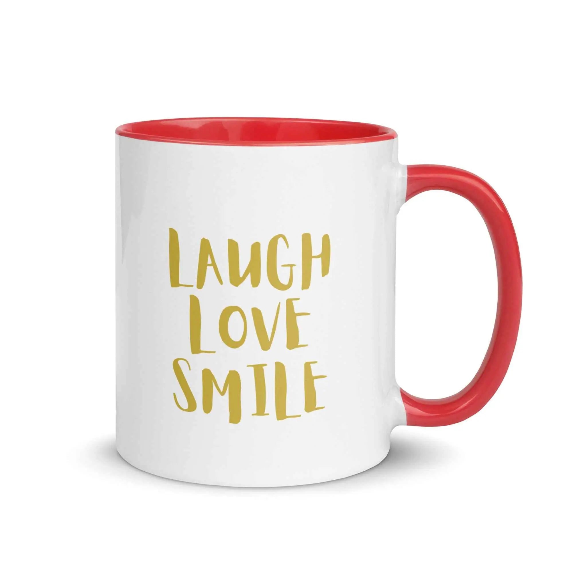 Laugh Love Smile Mug - ALZATA Shops
