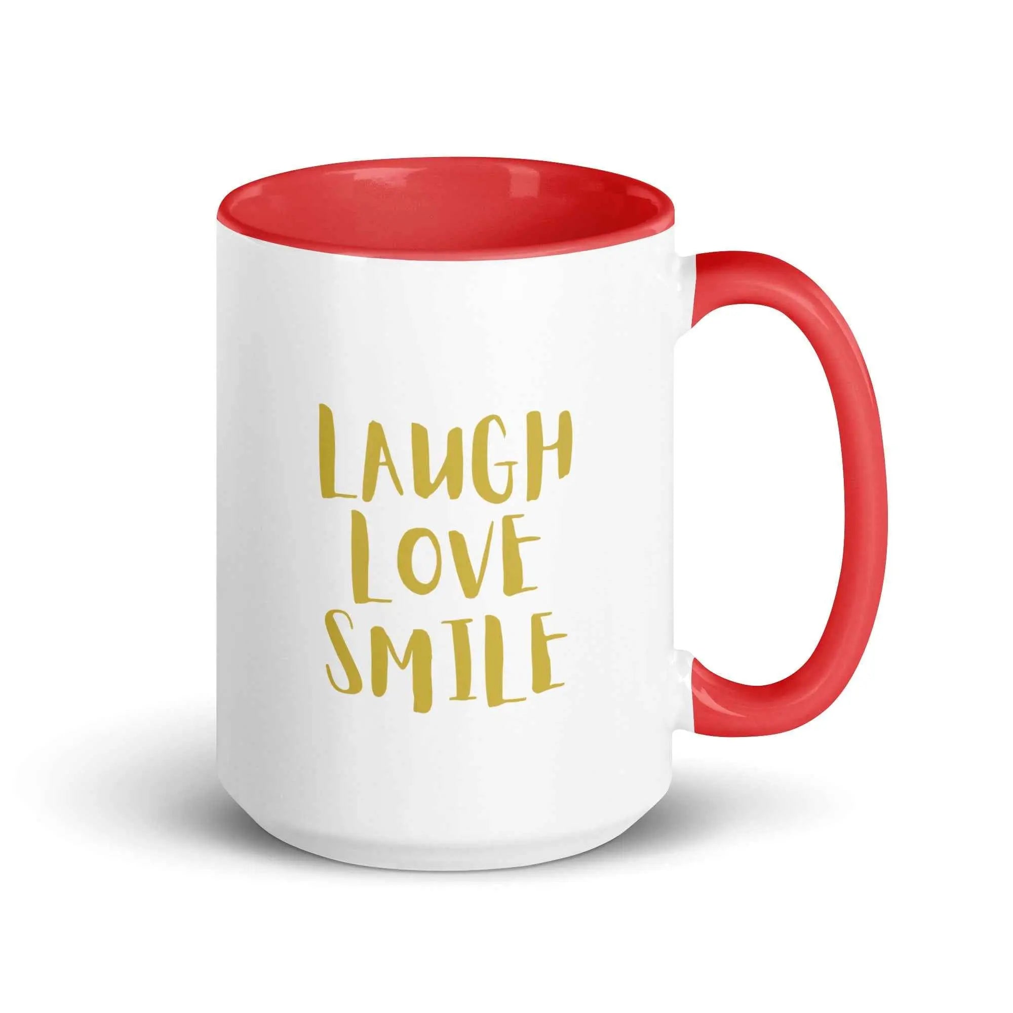 Laugh Love Smile Mug - ALZATA Shops