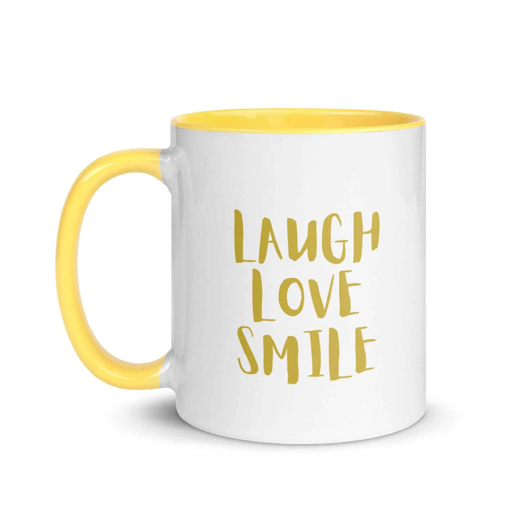 Laugh Love Smile Mug - ALZATA Shops