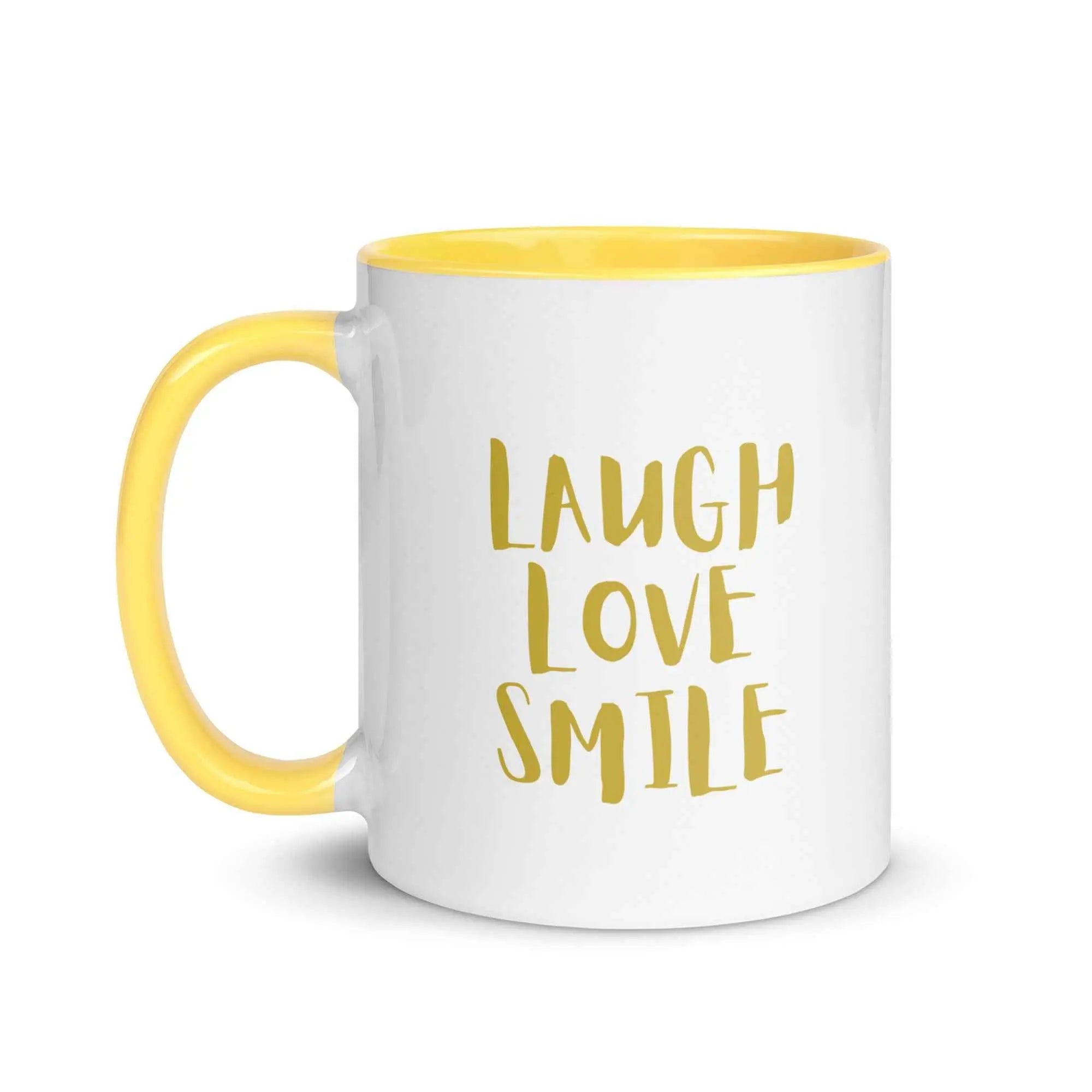 Laugh Love Smile Mug - ALZATA Shops