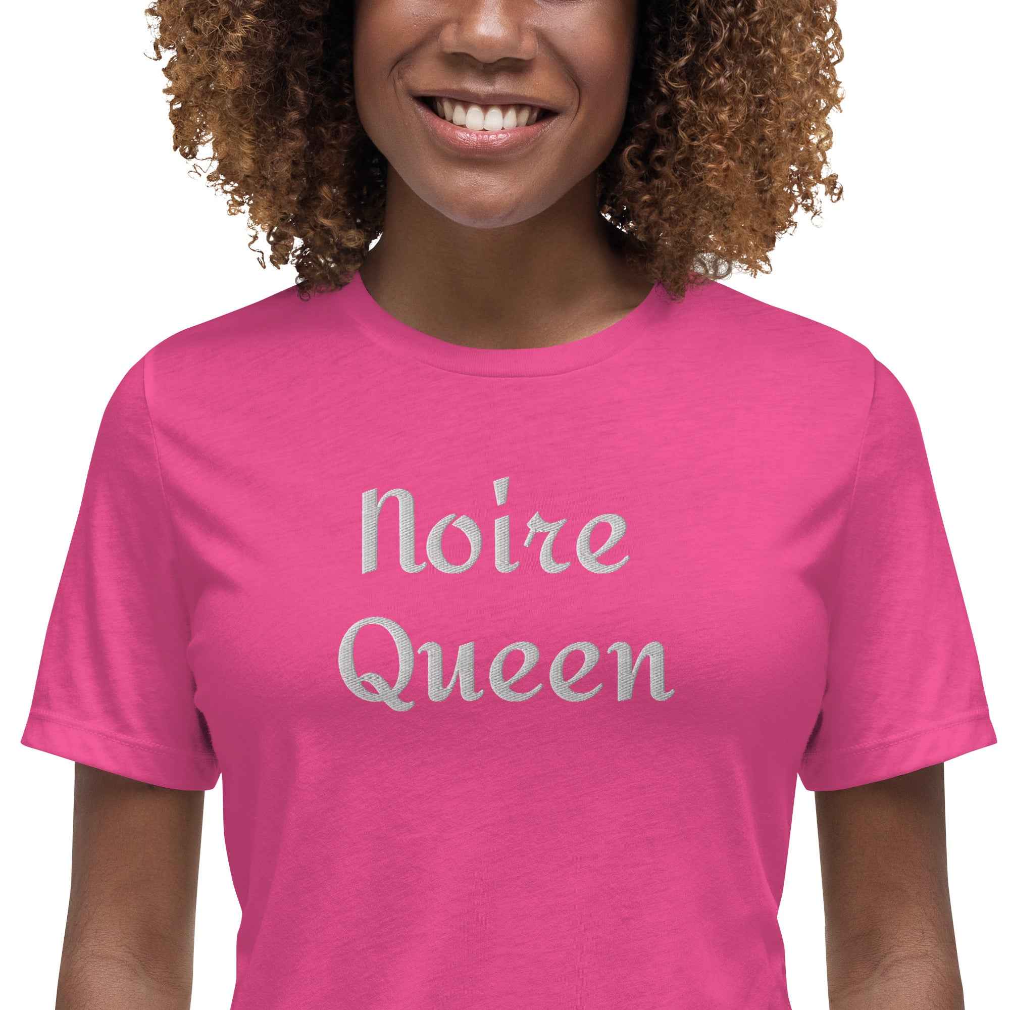 Embroidery Noire Queen T-Shirt