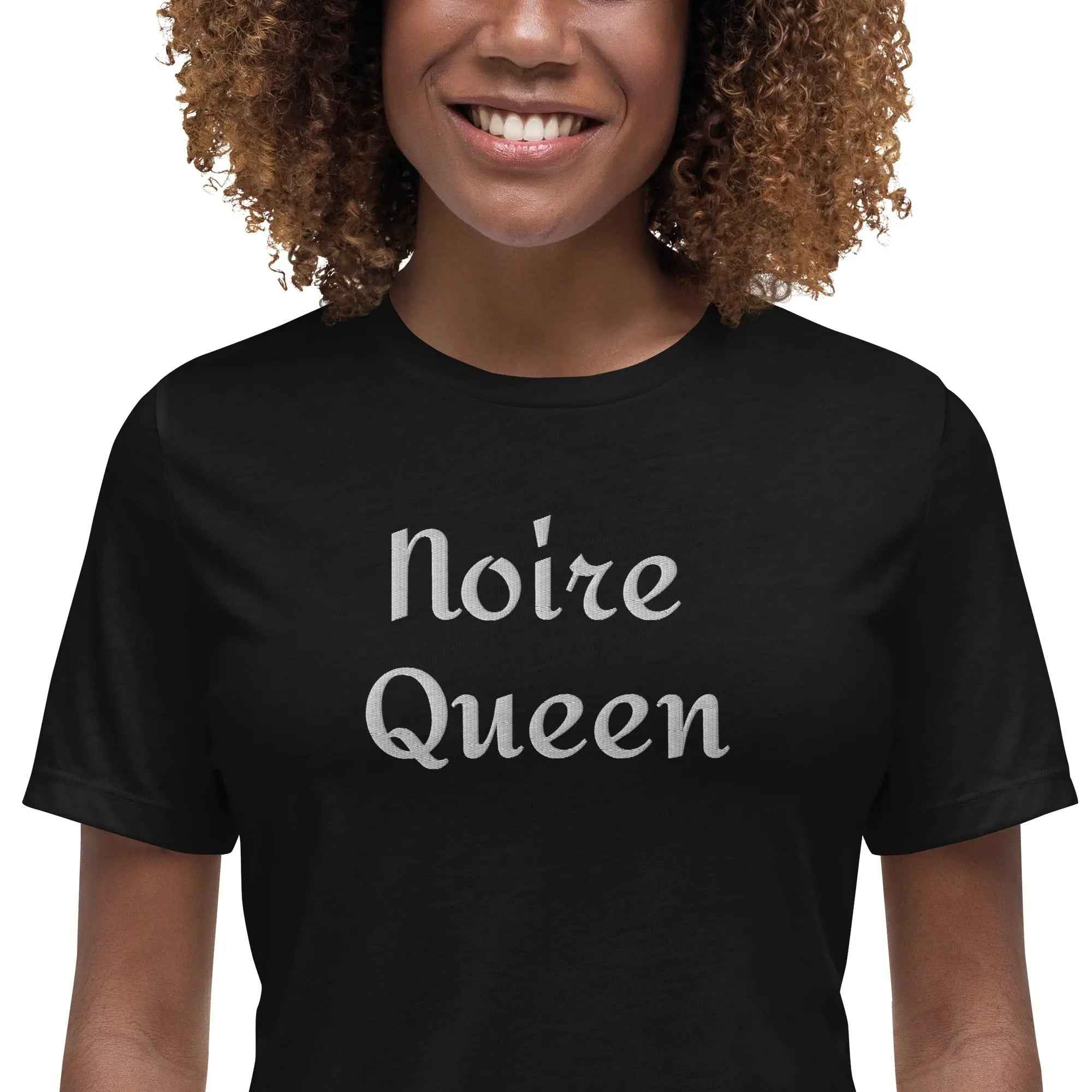 Embroidery Noire Queen T-Shirt